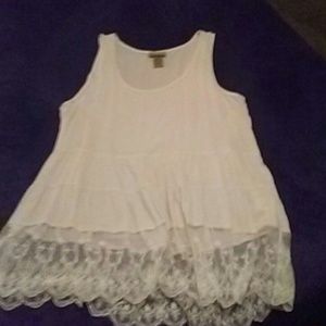 Wrangler cream colored tank